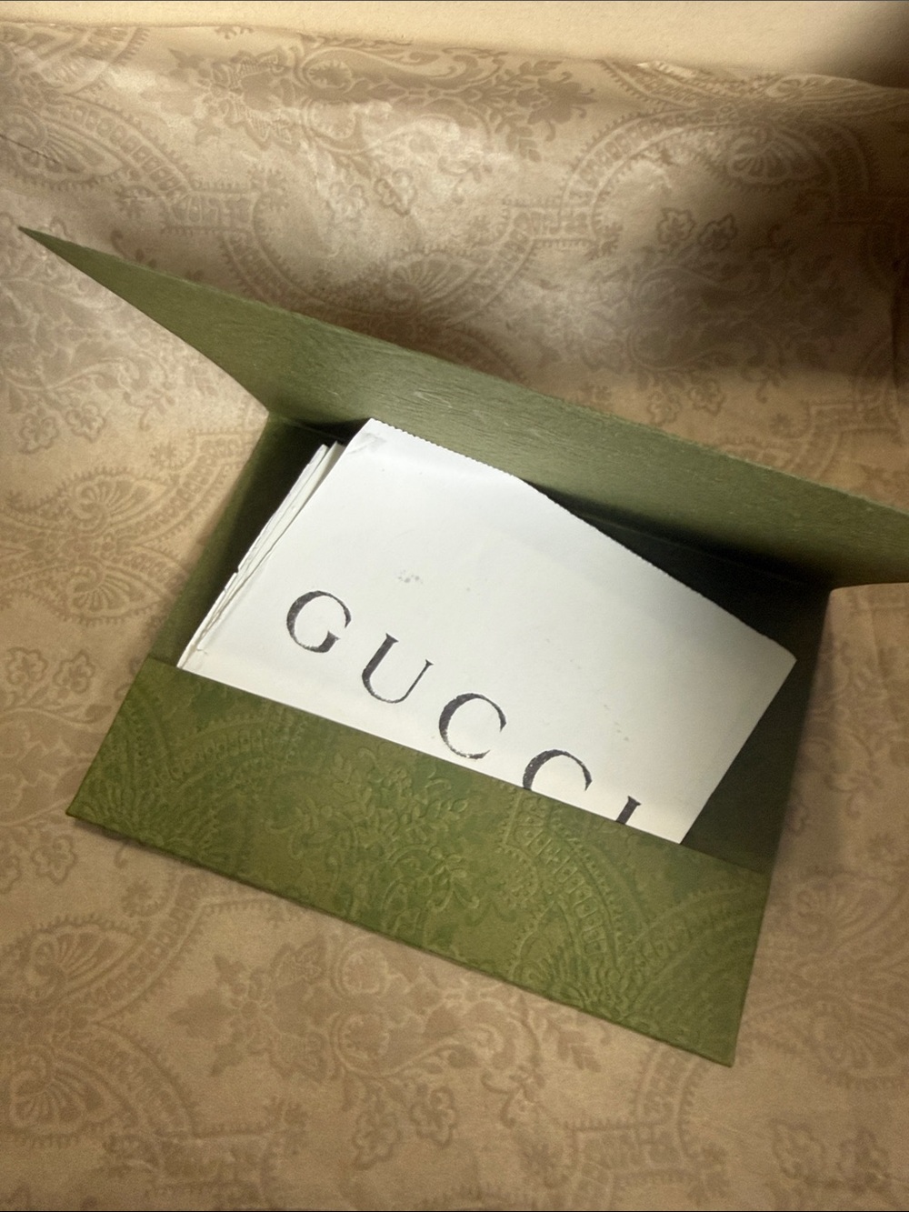Gucci Beige Monogram Espadrille Wedge Sandals with Gold Logo - Picture 12 of 13